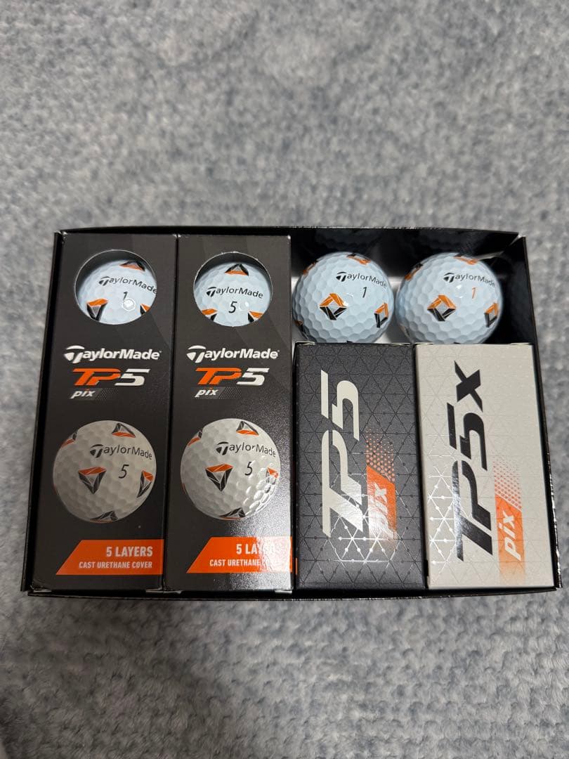 【豪華】新品！TaylorMade TP5 ボールセット