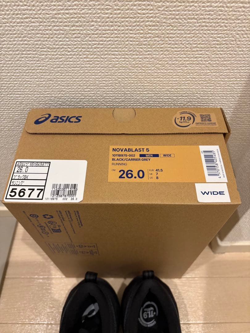 ASICS NOVABLAST5 ランニングシューズ 26.0cm