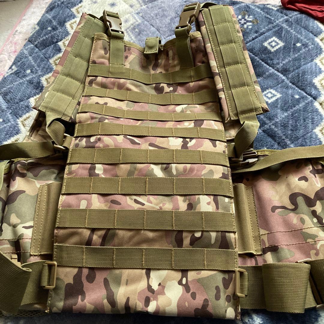 マルチカモフラージュ プレートキャリア