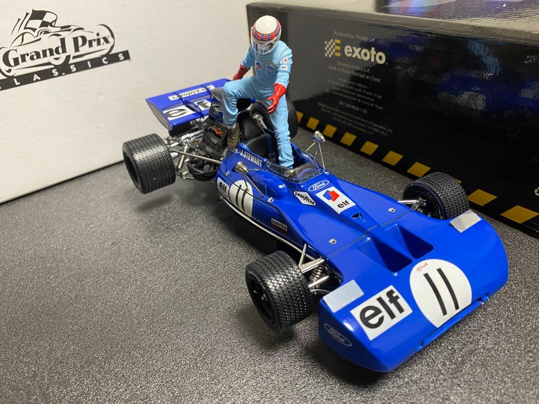 エグゾト 1/18 ティレル フォード 003 カナダGP 1971 #11
