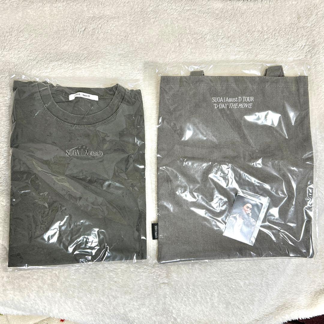 SUGA/Agust D TOUR Tシャツ Mサイズ +MOVIEトートバッグ