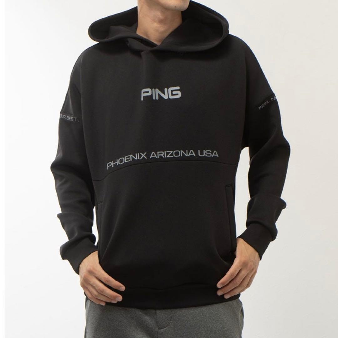 PING ゴルフウェア プルオーバー フーディー パーカー LL