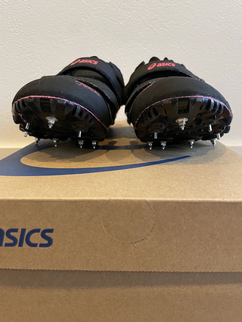 ASICS CYBERBLADE 16ブラック スパイクシューズ　24cm