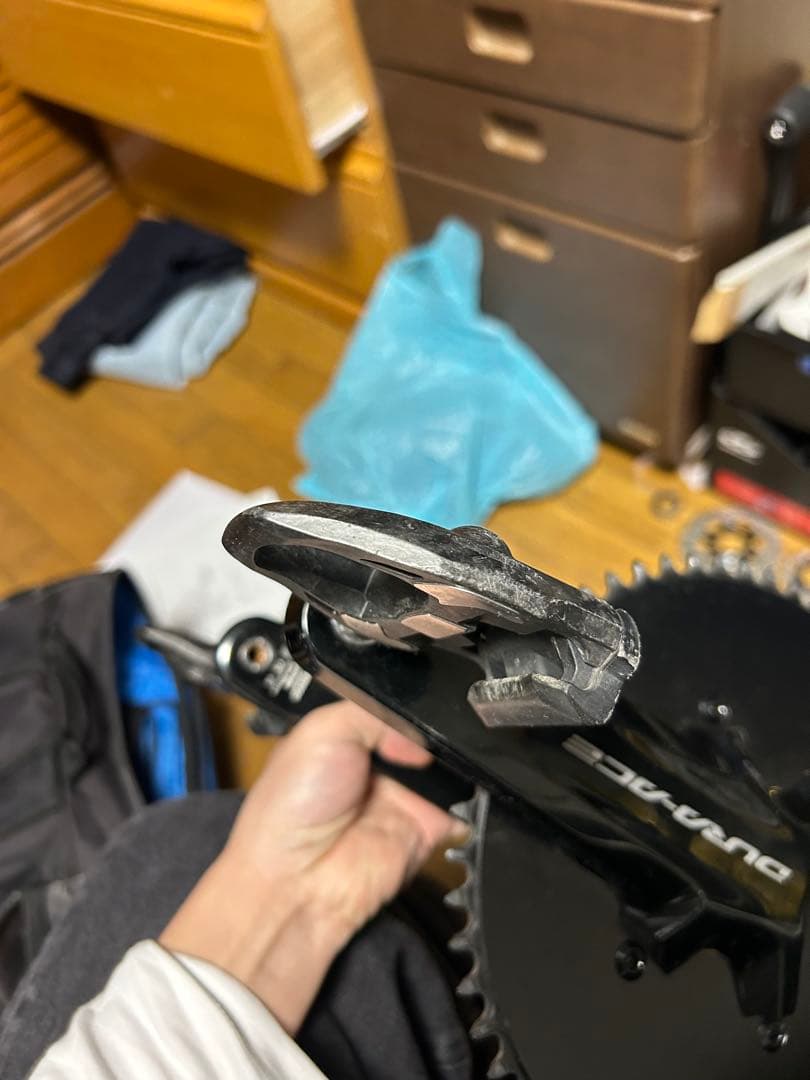 FC R9200 デュラエース　170mm 54t シングル　ペダル付き