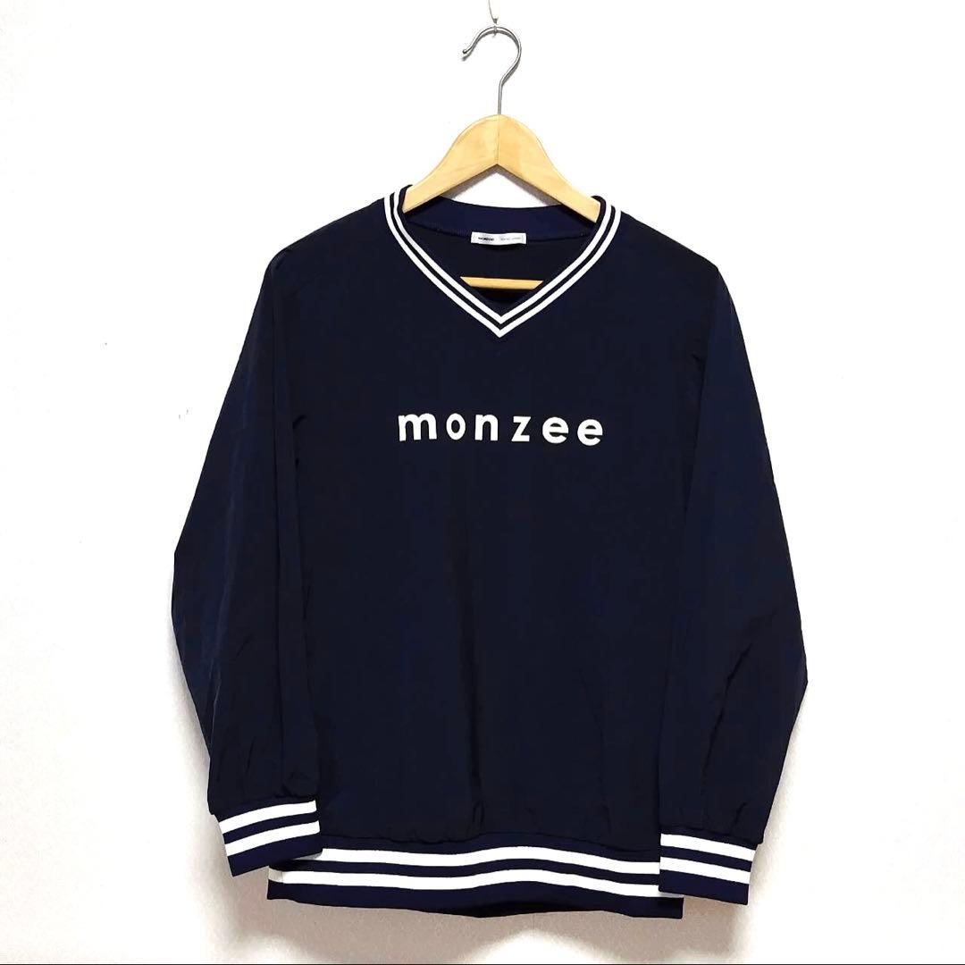 S 美品　モンジー monzee ゴルフウェア　レディース　プルオーバーネイビー