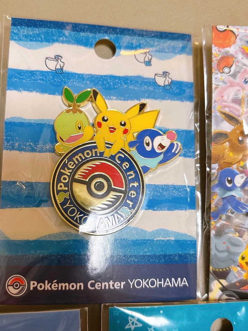 ポケモンセンター　ヨコハマ　日本橋　池袋　限定　ロゴピンズ　ピンバッジ 5個