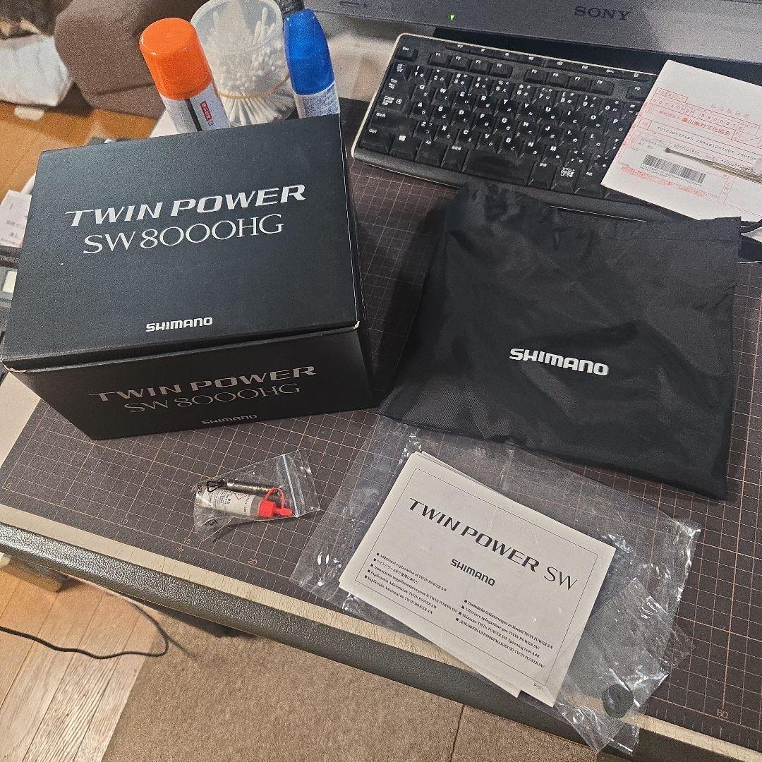 シマノ 21 ツインパワーSW 8000HG 美品