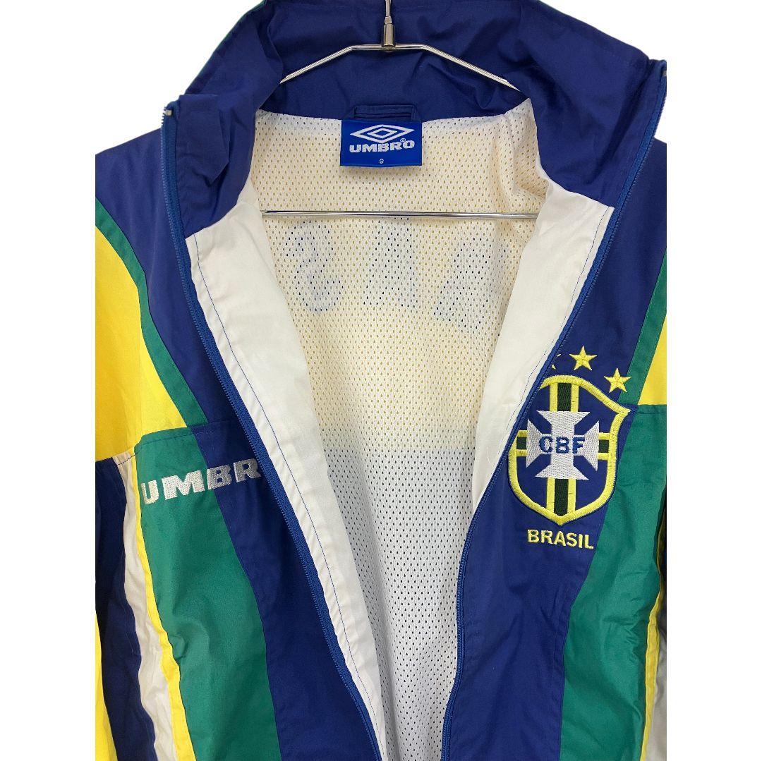 94-95 ブラジル代表　UMBROオフィシャル　ウィンドブレーカー上下セット