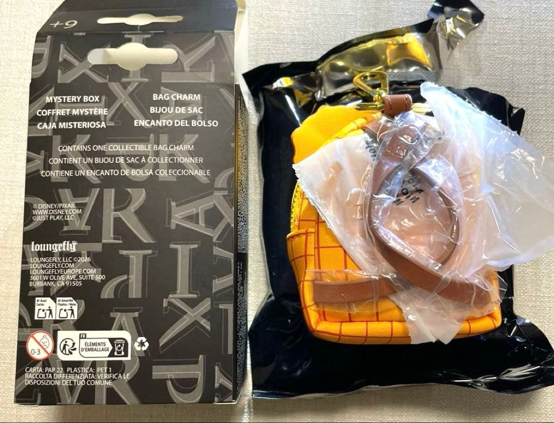 ラウンジフライ　トイストーリー　バッグチャーム　Loungefly