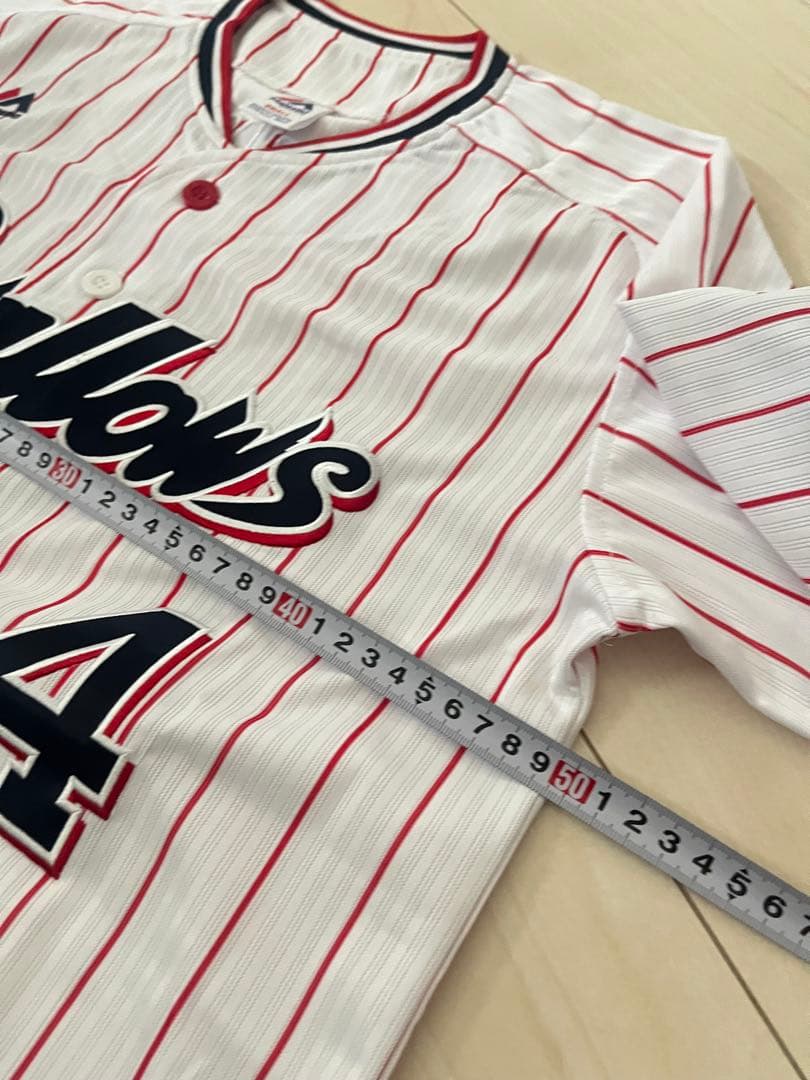 ヤクルトスワローズ　応援　ユニフォーム　サイズS バレンティン　マジェスティック