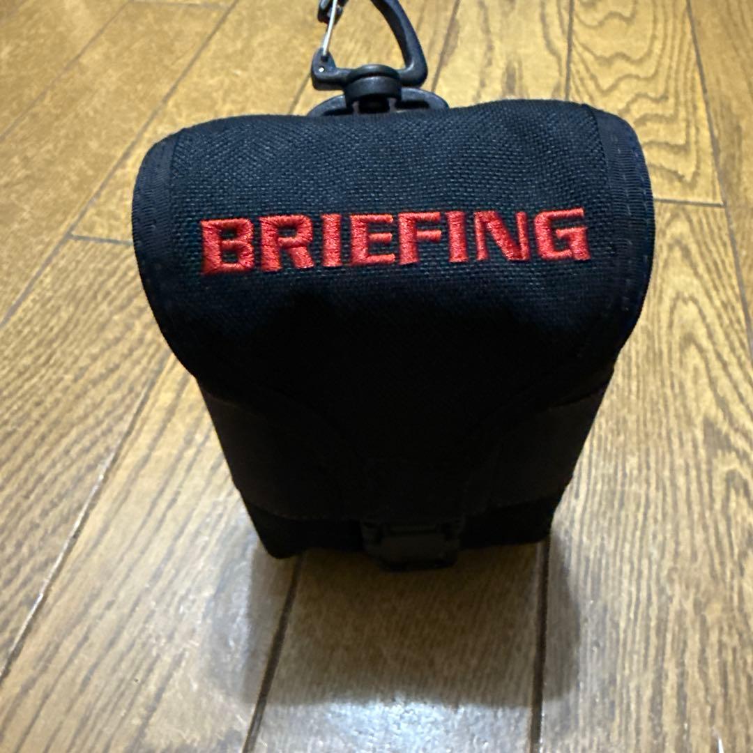 BRIEFING ナイロンポーチ ブラック