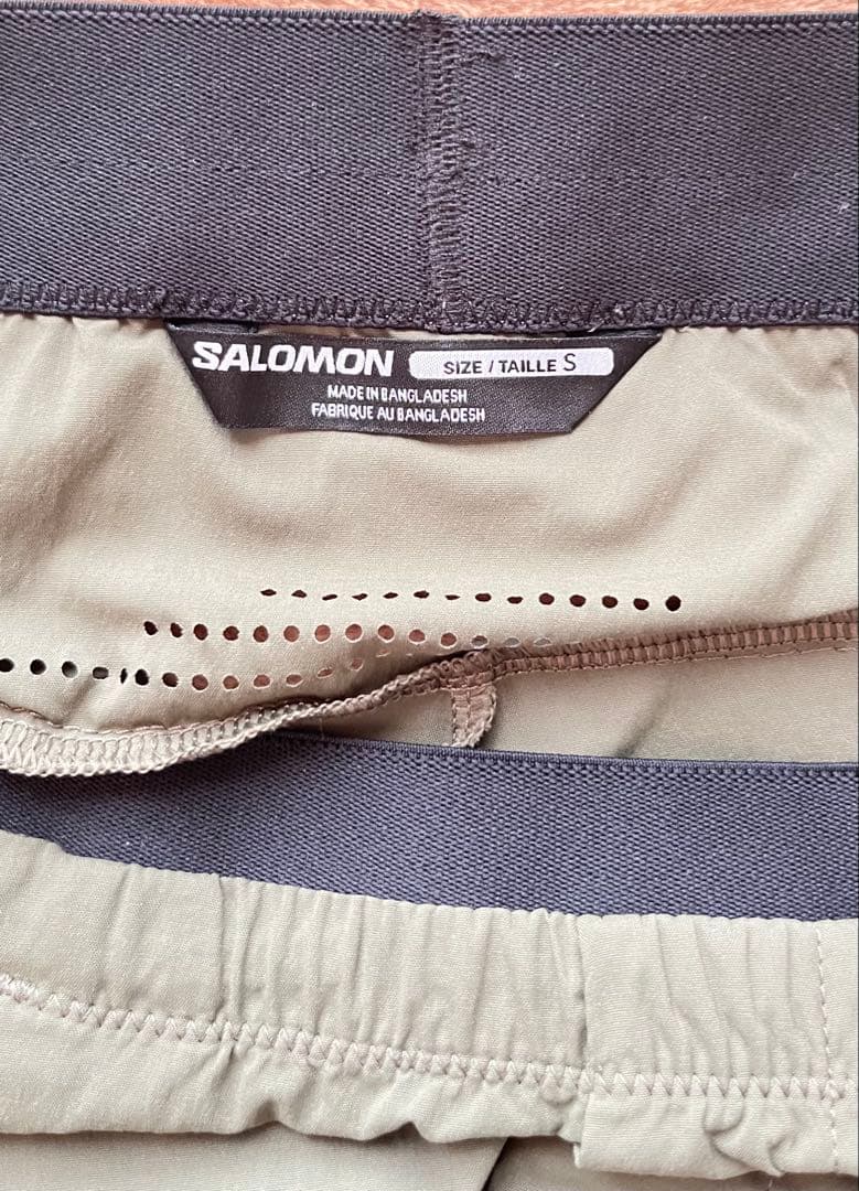 サロモン ランライフ トレーニングパンツ　RUNLIFE PANTS