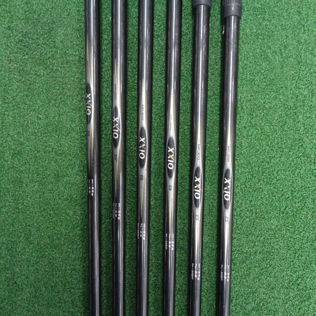 【レフティ】ダンロップ XXIO 2004 アイアン6本セット 5-9,PW