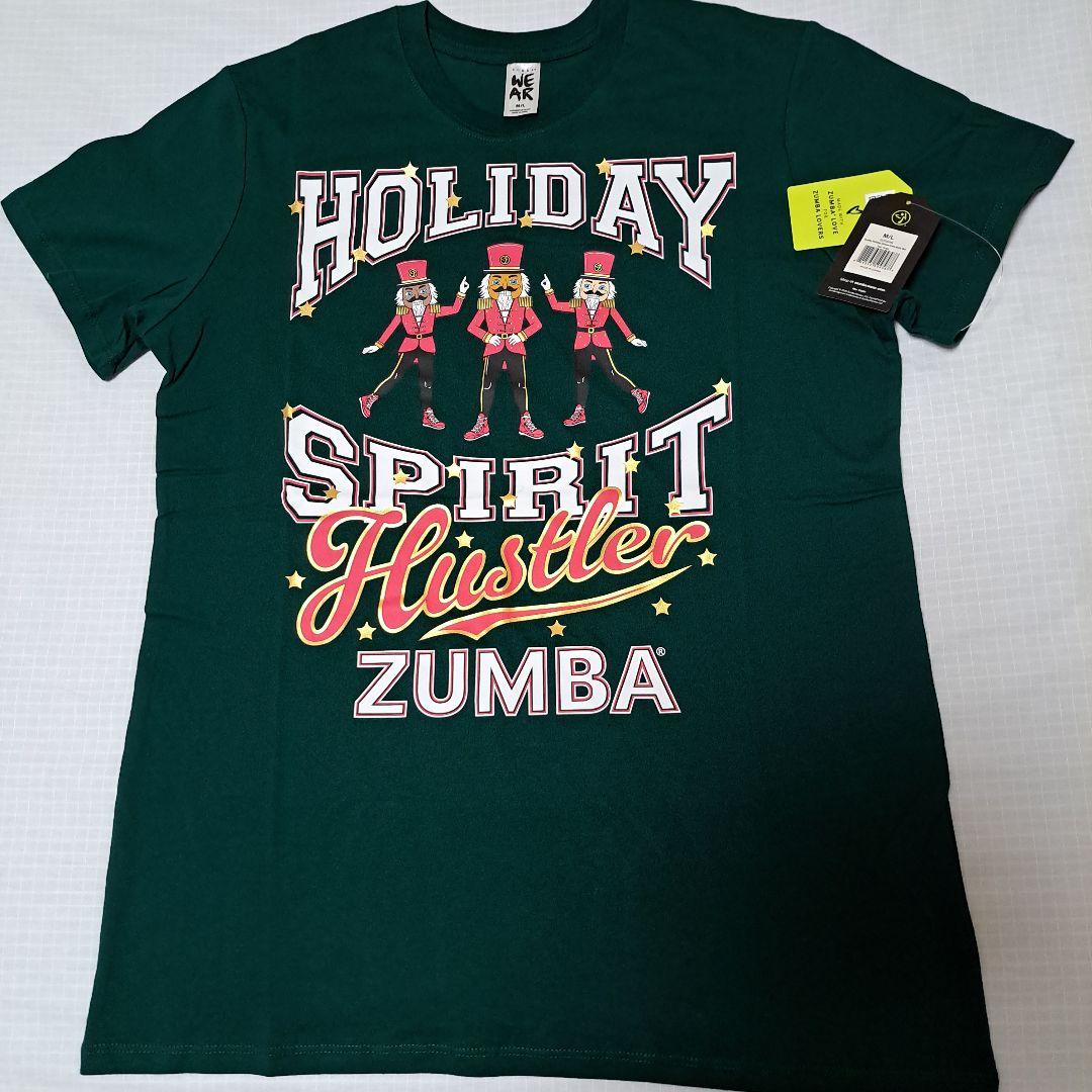 Zumba正規品新作 クリスマス Tシャツ M/L 　新品未使用