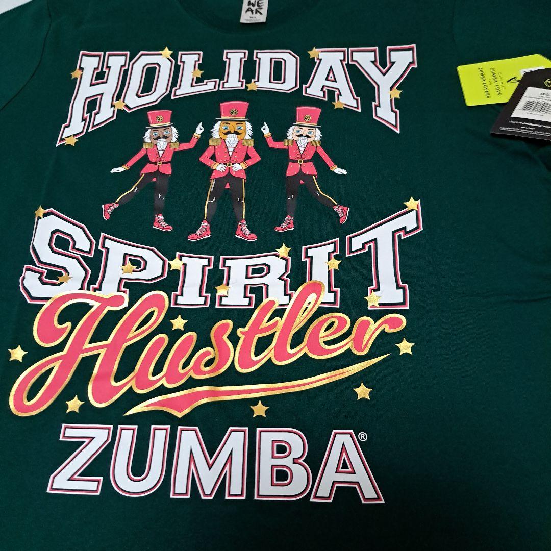 Zumba正規品新作 クリスマス Tシャツ M/L 　新品未使用