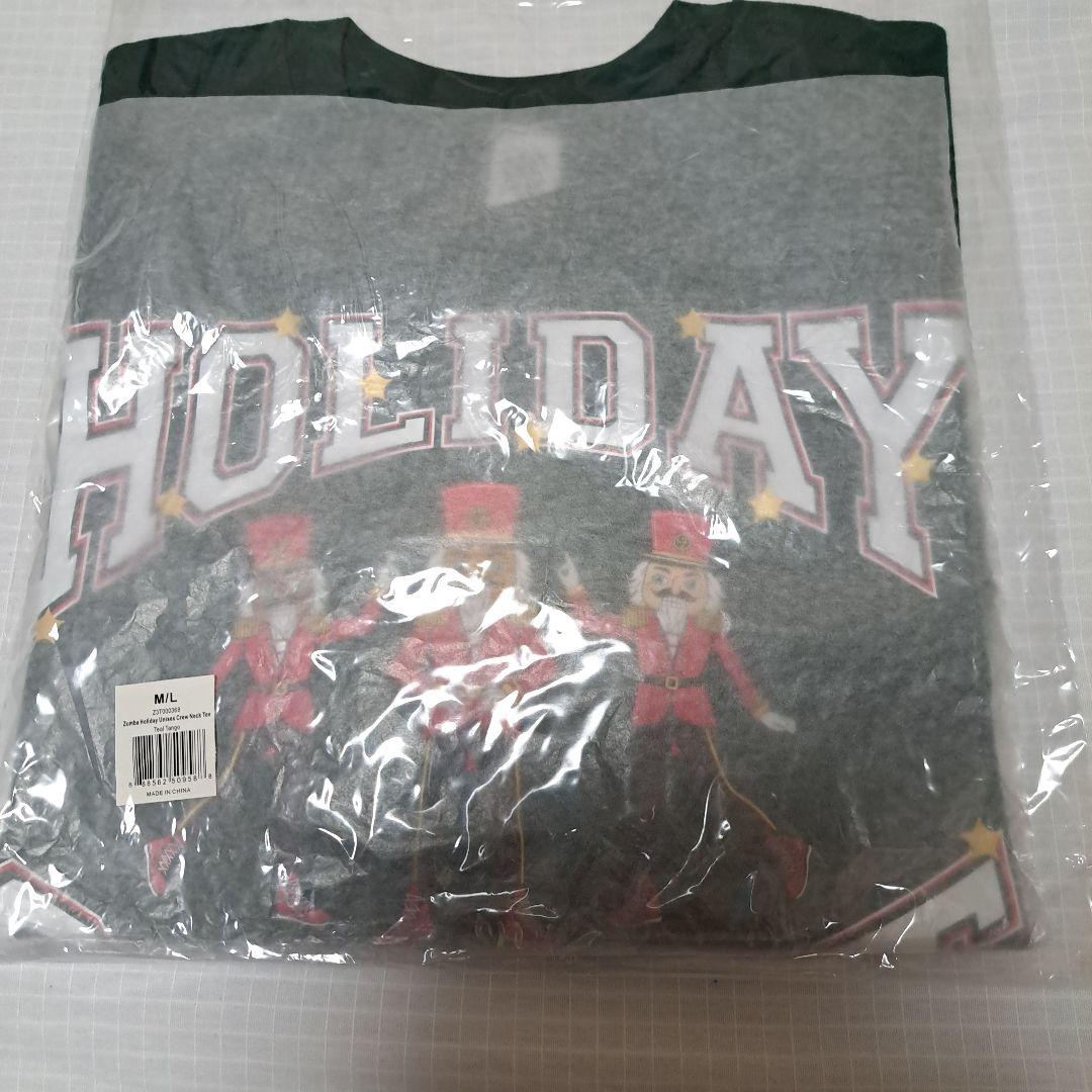 Zumba正規品新作 クリスマス Tシャツ M/L 　新品未使用