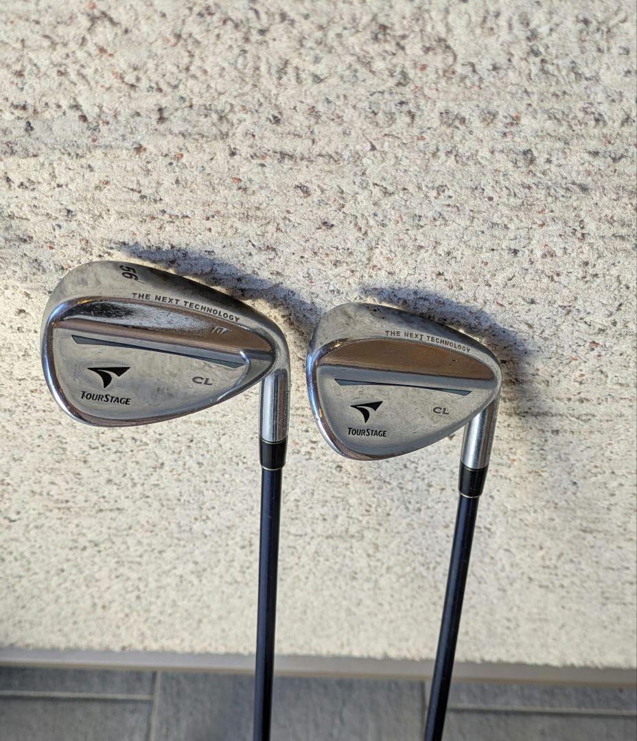 ツアーステージ　CL 56/50度　ウェッジセット　カーボン