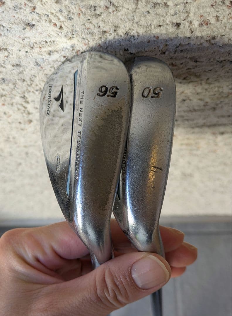 ツアーステージ　CL 56/50度　ウェッジセット　カーボン
