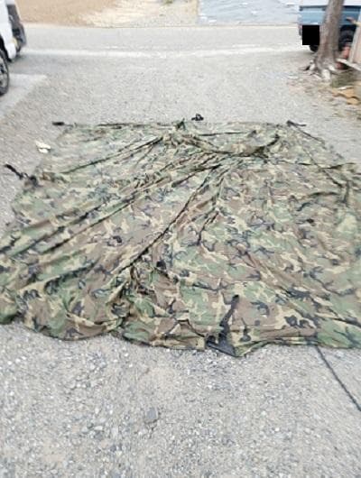 ミ*！様 米軍放出品　 Eureka!製　海兵隊 USMC フライシート