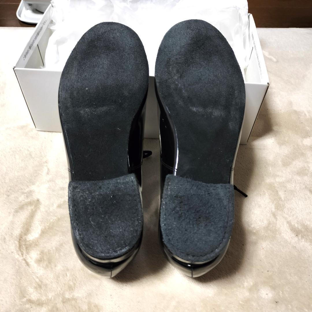 ◆値下げ◆美品◆Ads◆社交ダンスシューズエナメル◆男性用◆26.0cm◆