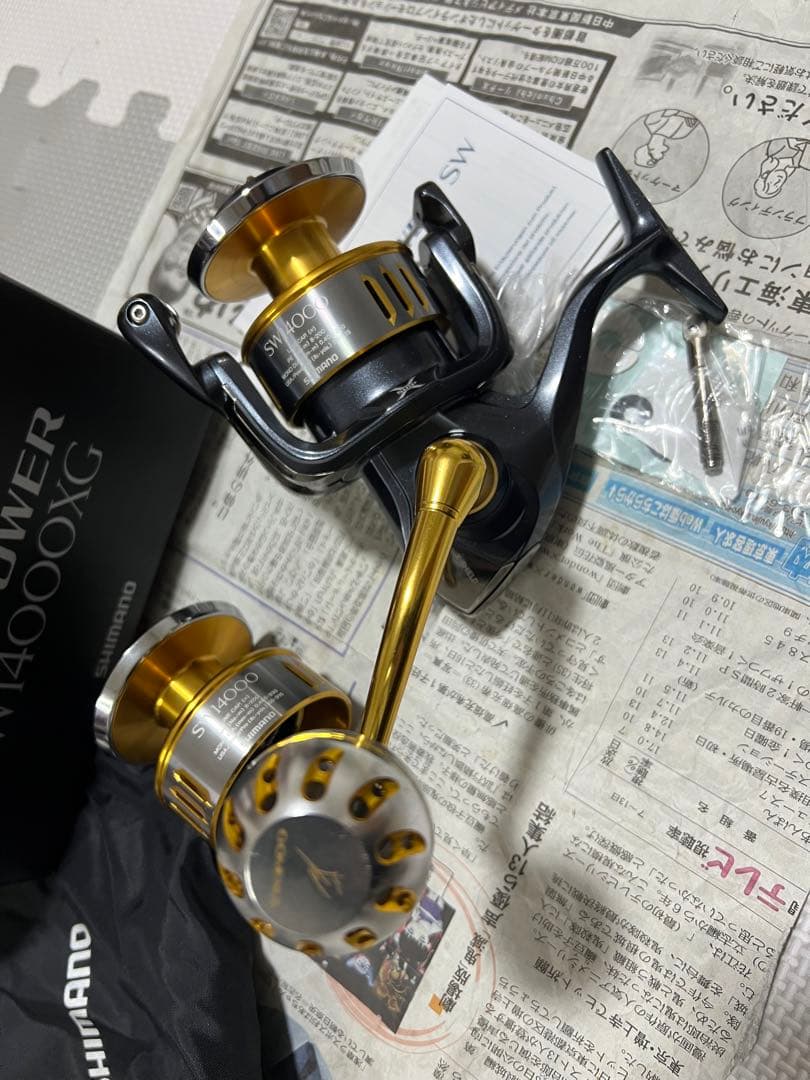 15ツインパワーSW14000XG スプール付き(セット)