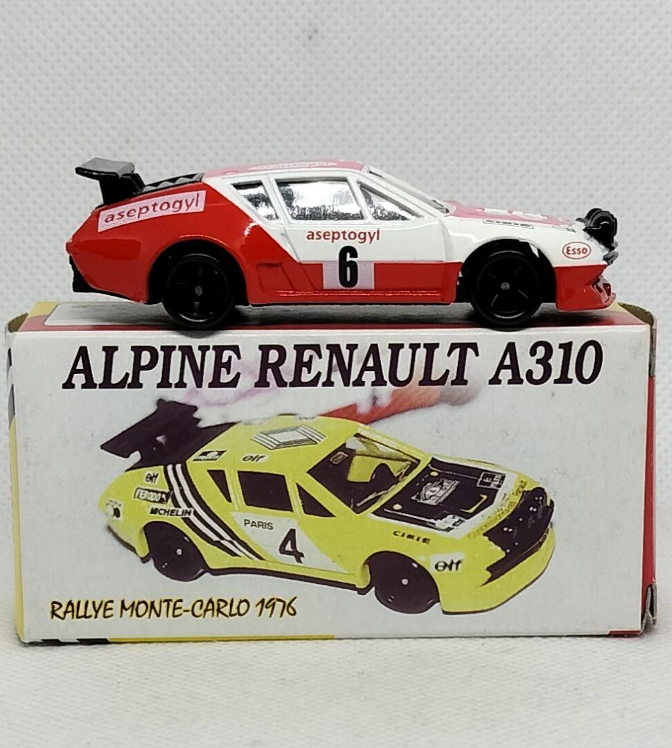 《青箱トミカF58-1特》アルピーヌルノーA310ラリー【アイアド特注】レア美品