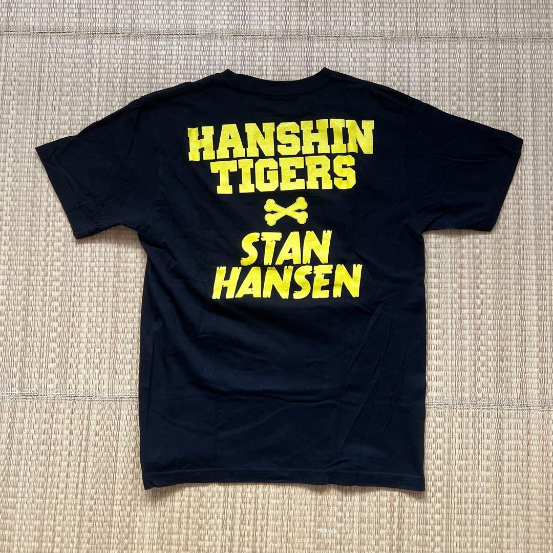 阪神タイガース承認 スタン・ハンセン× 阪神タイガース コラボTシャツ レア M