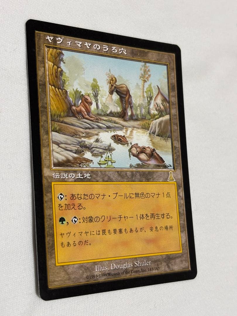 MTG ヤヴィマヤのうろ穴 日本語 旧枠 EDH 統率者
