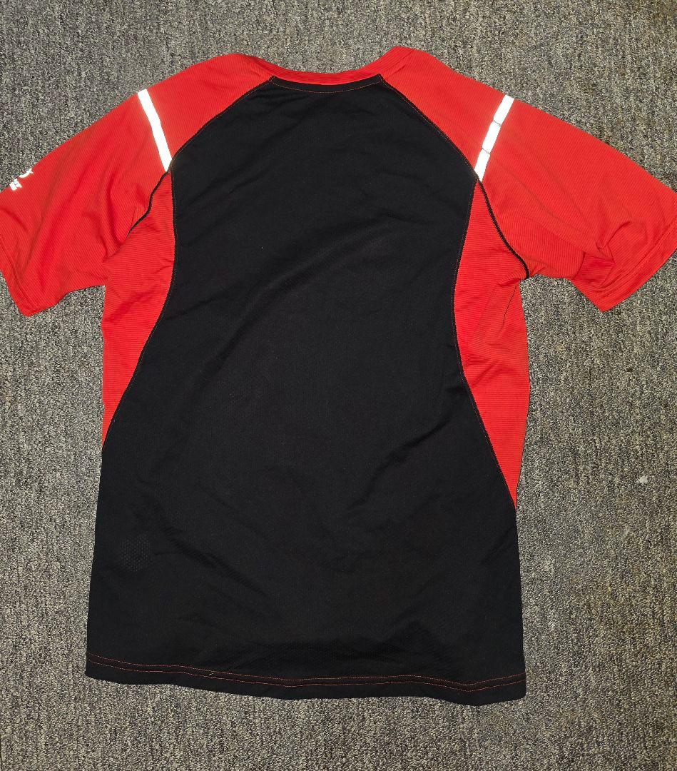 THE NORTH FACE レッドTシャツ＆ショートパンツセット(古着)