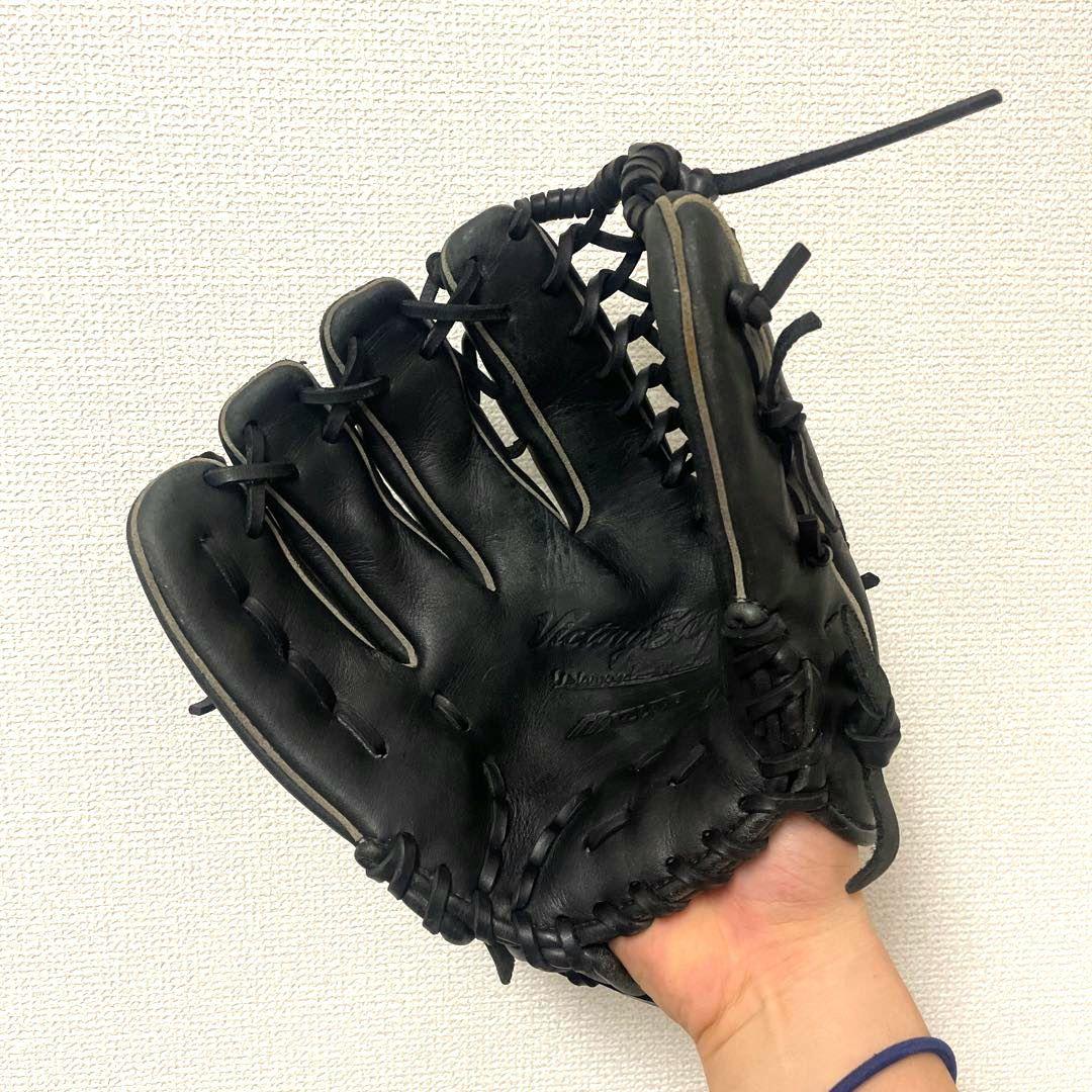 331 ミズノ ビクトリーステージ 即戦力 軟式 少年 外野手用グローブ 左投げ