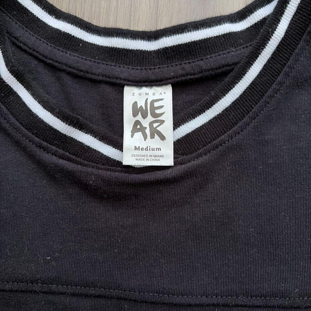 【正規品】ZUMBA カラフルロゴ Tシャツ Mサイズ