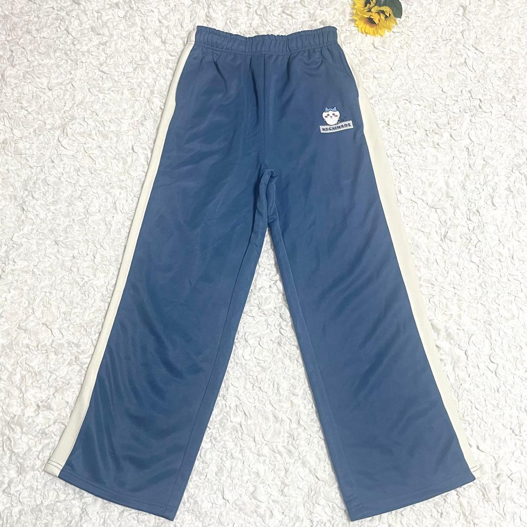 【極美品】ちいかわ ハチワレ トラックジャケット セットアップ ブルー L