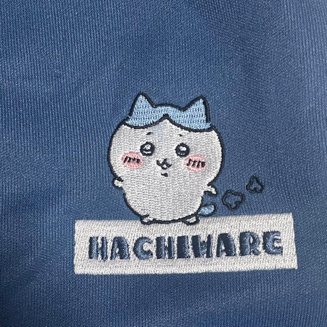 【極美品】ちいかわ ハチワレ トラックジャケット セットアップ ブルー L
