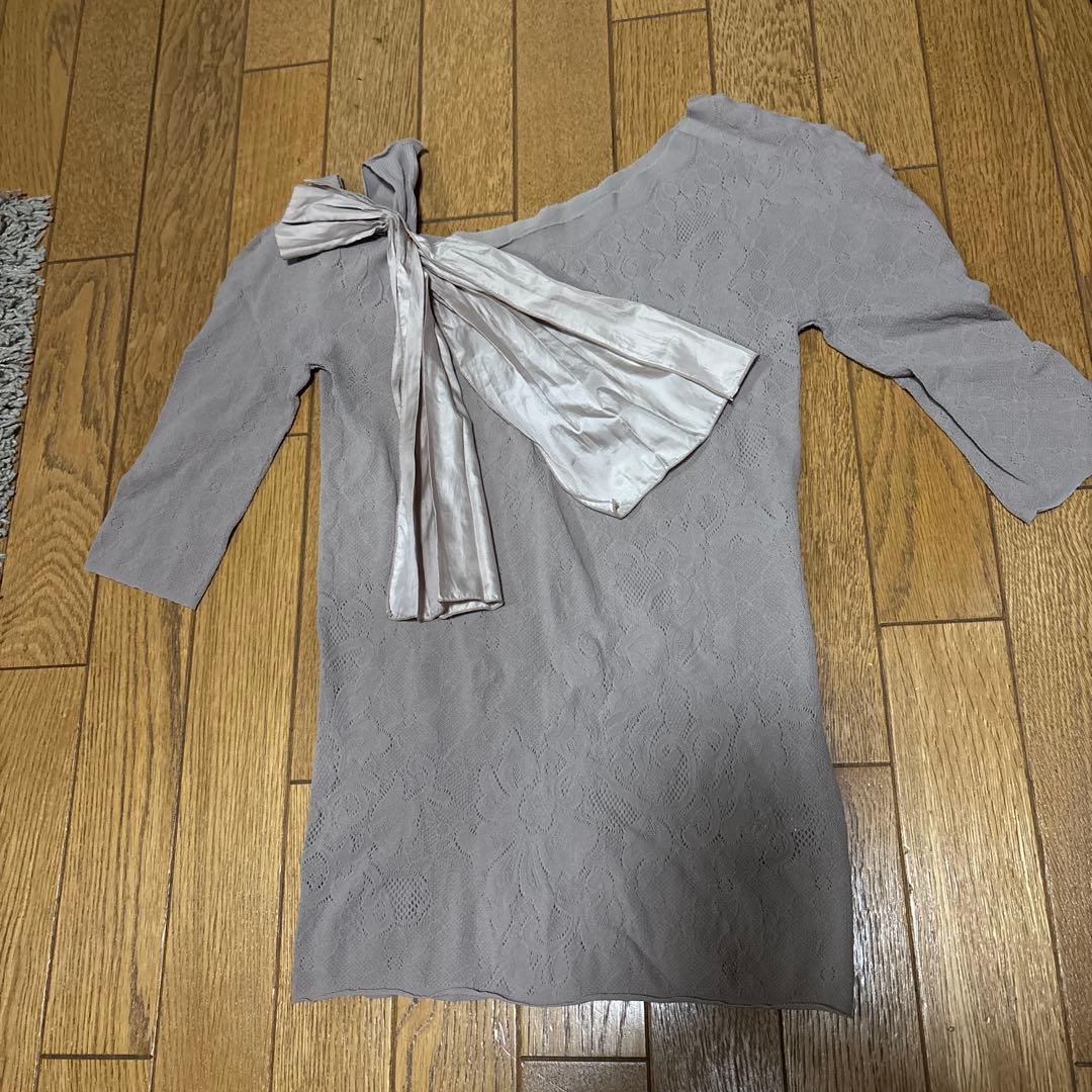 チャコットノーソーイング　リボン付　ベージュ