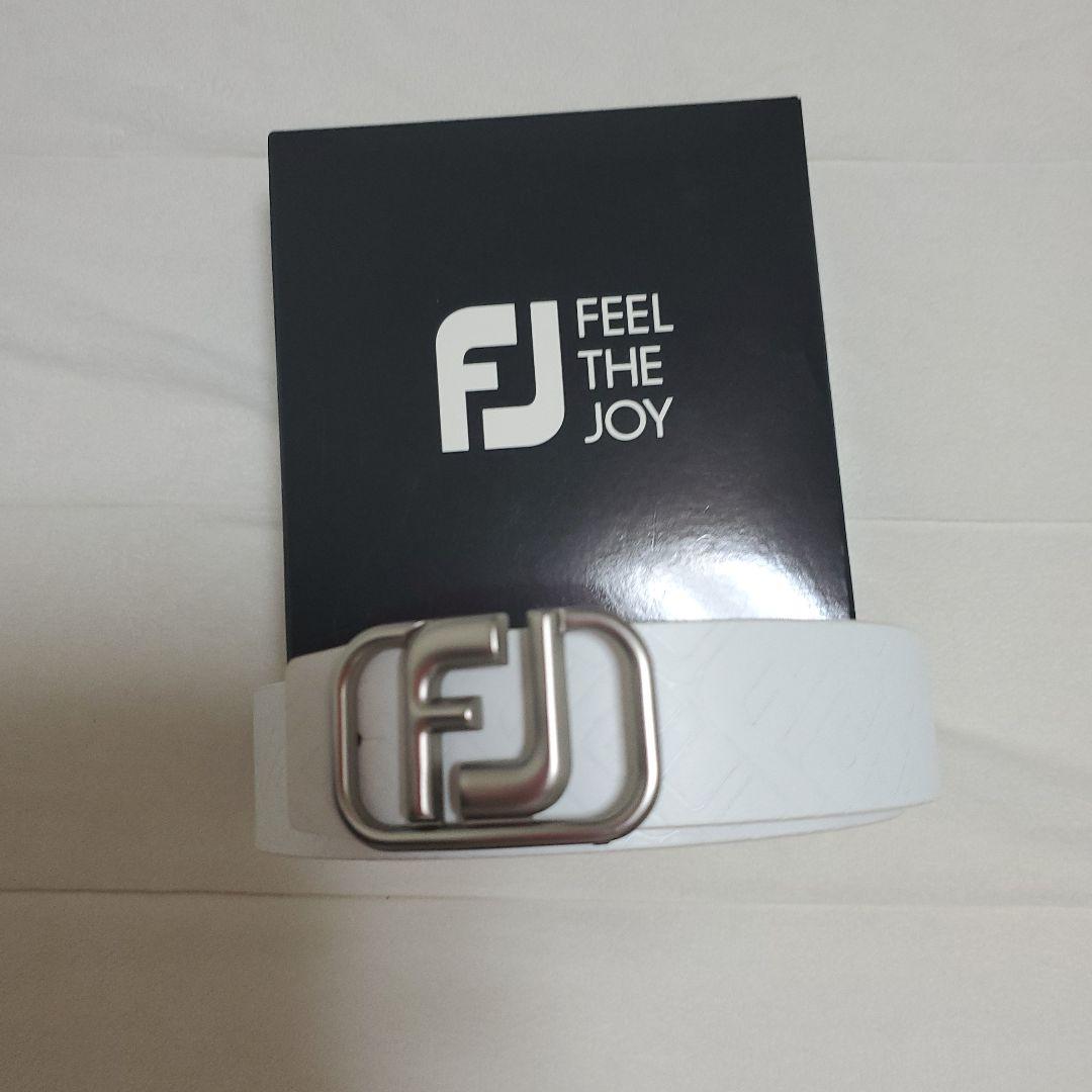 FJ レディース ゴルフベルト ホワイト