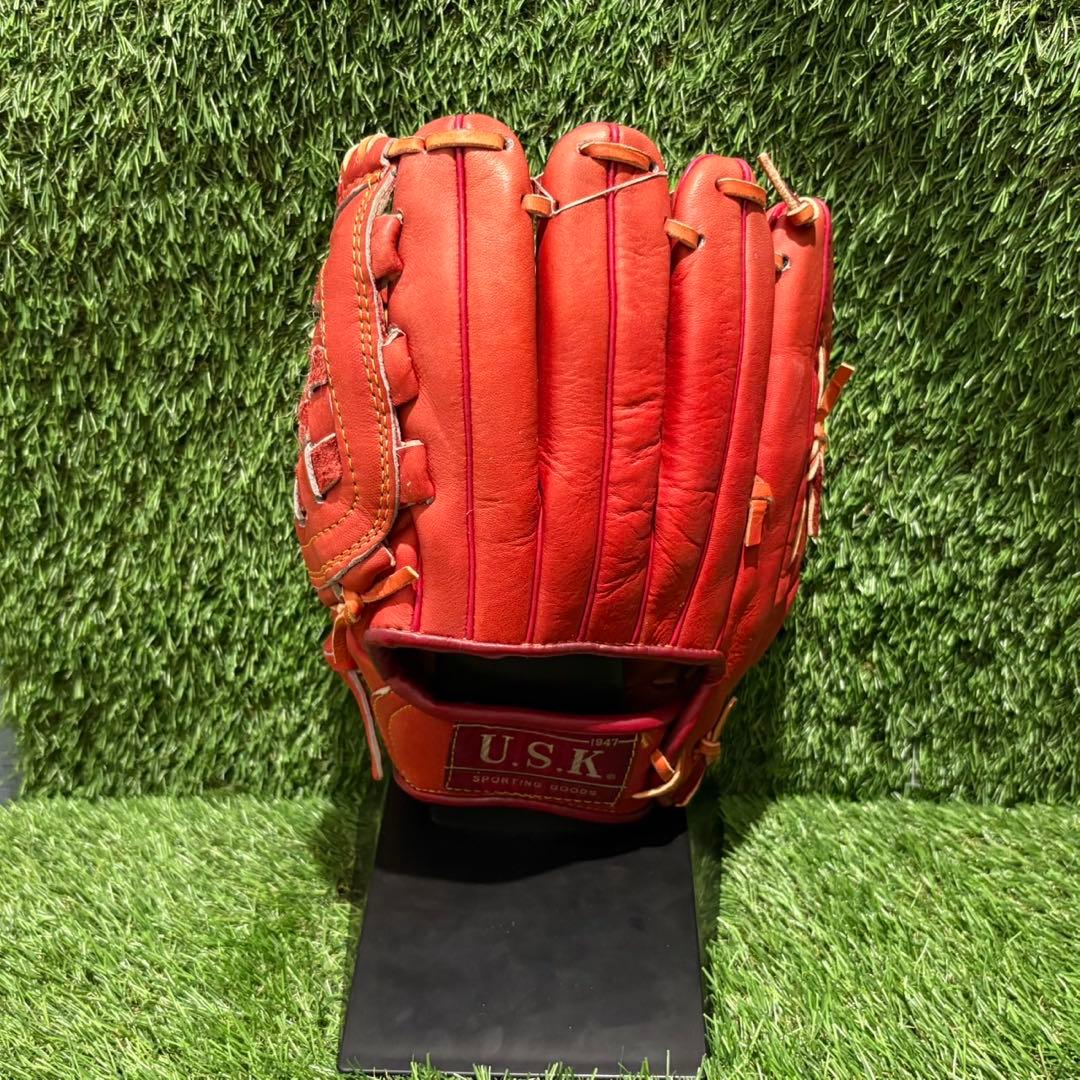 新品未使用　タグ付き　野球グラブ　グローブ　一般軟式大人用　投手用　uskウメダ
