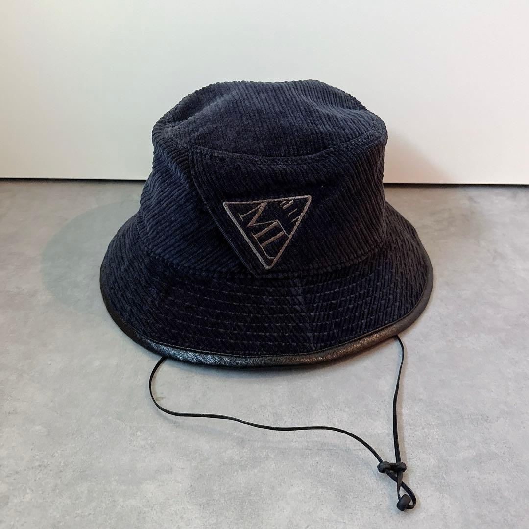 美品 ★ MARK&LONA バケットハット 帽子 マーク&ロナ 秋冬 正規品