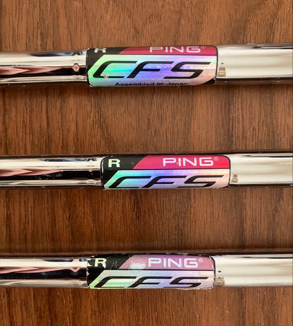 ピン PING G25 ウェッジ 3本セット 黒ドット