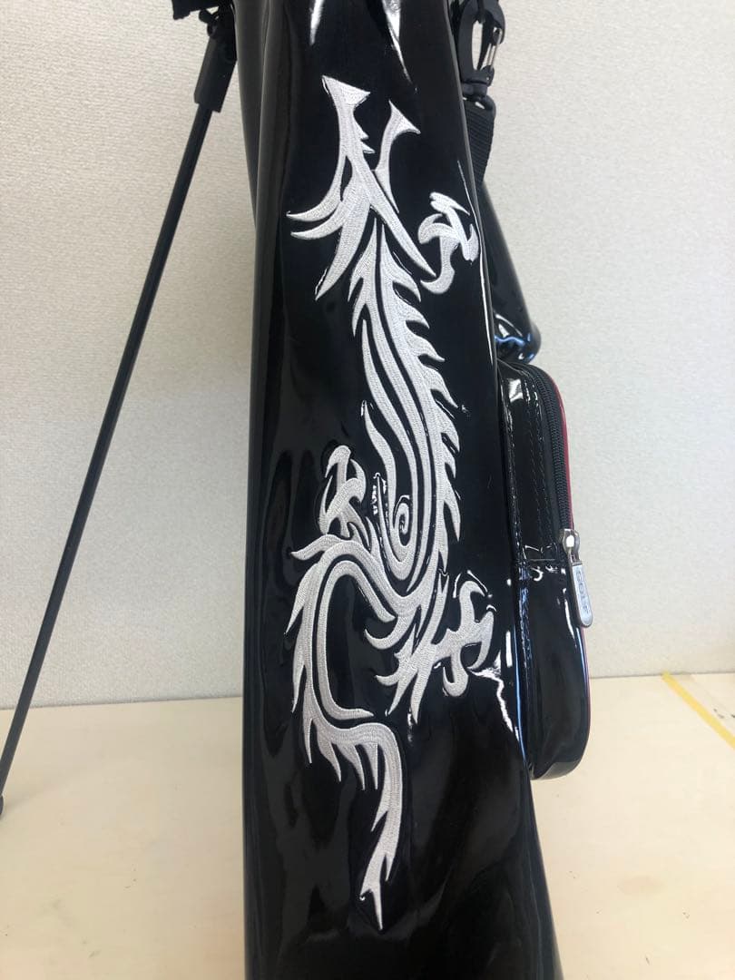 advisor アドバイザー ゴルフバッグ セルフスタンドバック黒 206