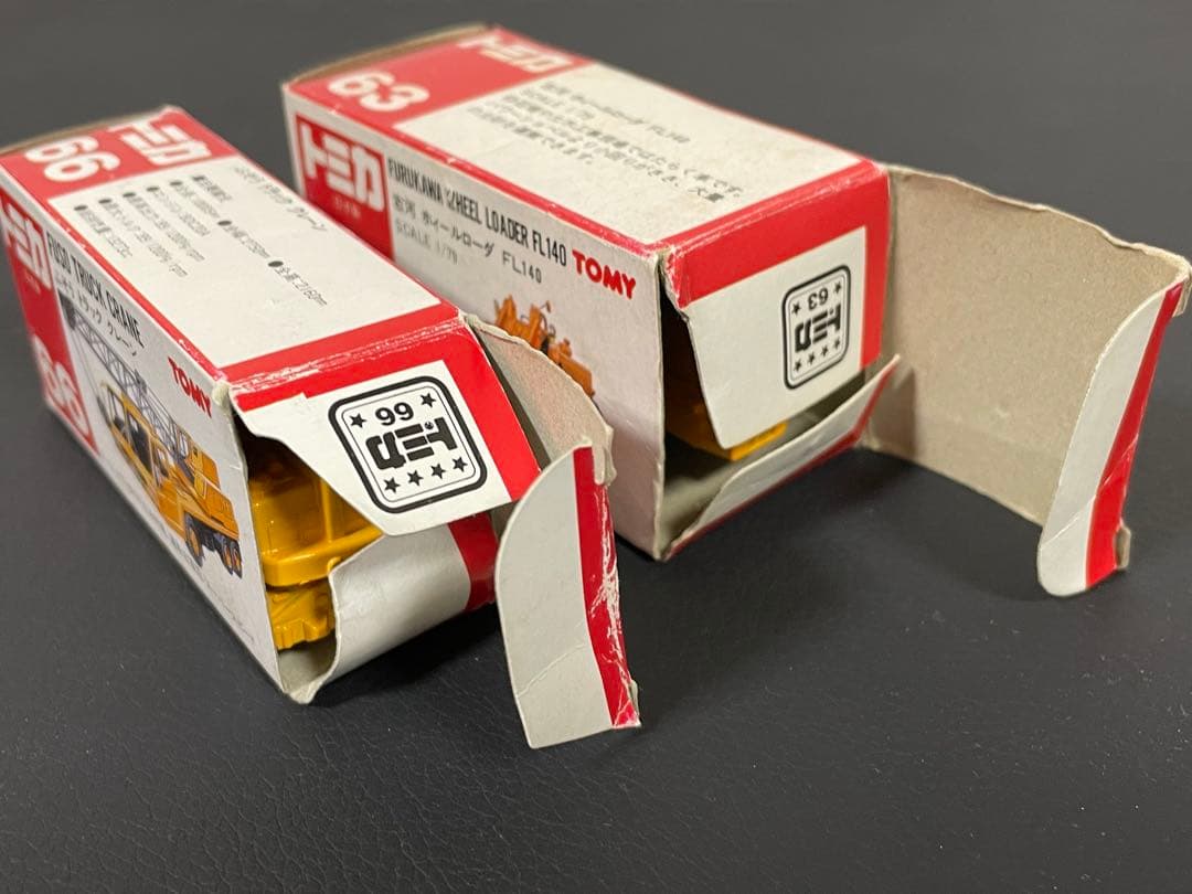 トミカ TOMY 赤箱 日本製 No.63 66