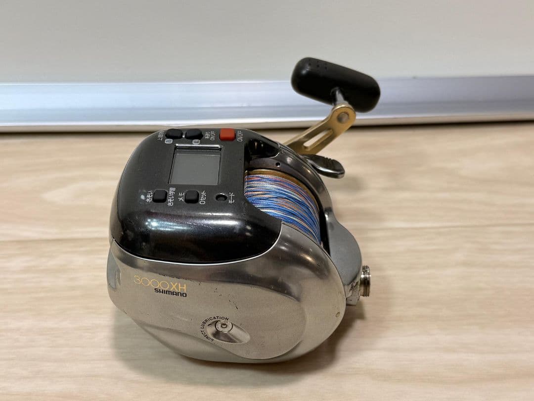 SHIMANO 3000XH 電動リール デジタル表示