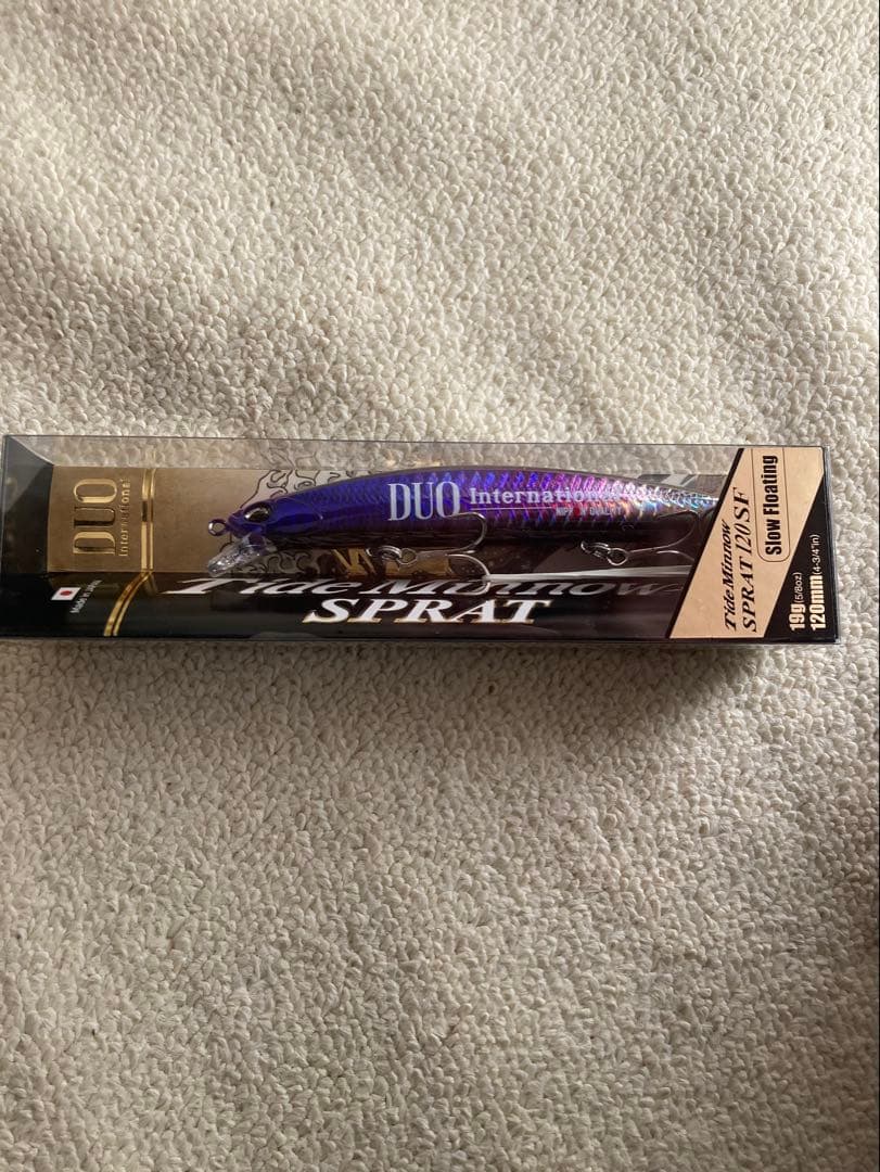 DUO Tide Minnow SPRAT 120SE 紫