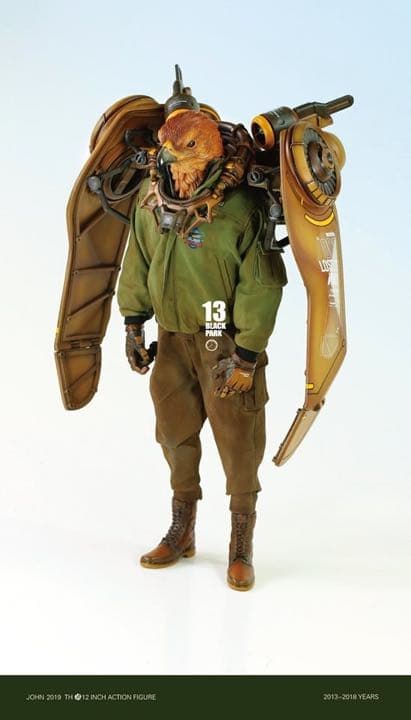 ブラック13パーク Air Strike Force Виктор 鷹 1/6