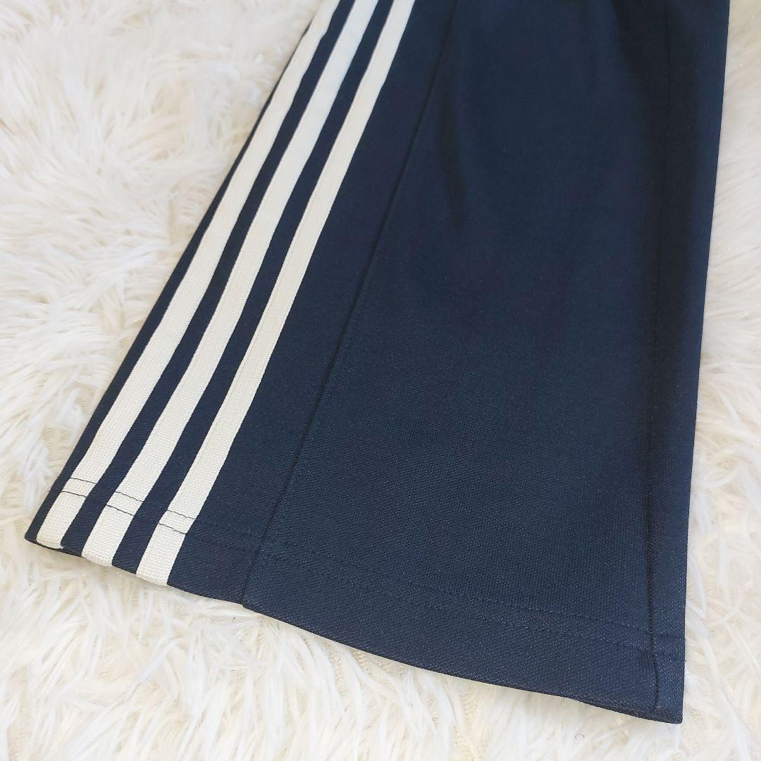 【Y2K】希少ダスラーワッペン adidas トラックパンツ 濃紺色 万国旗タグ