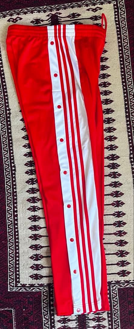 【レア】adidas Originals/アディブレイク/トラックパンツ/レッド