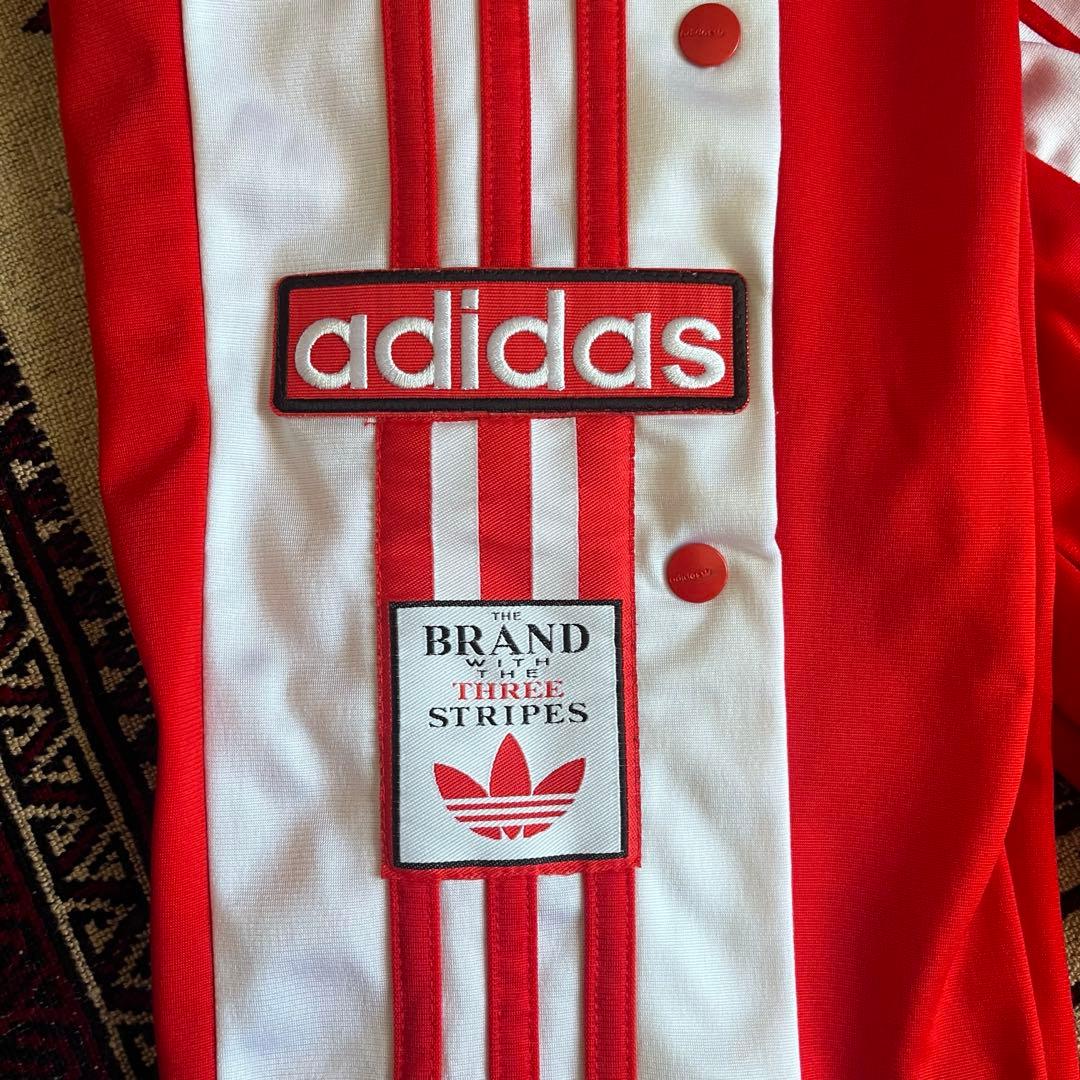 【レア】adidas Originals/アディブレイク/トラックパンツ/レッド