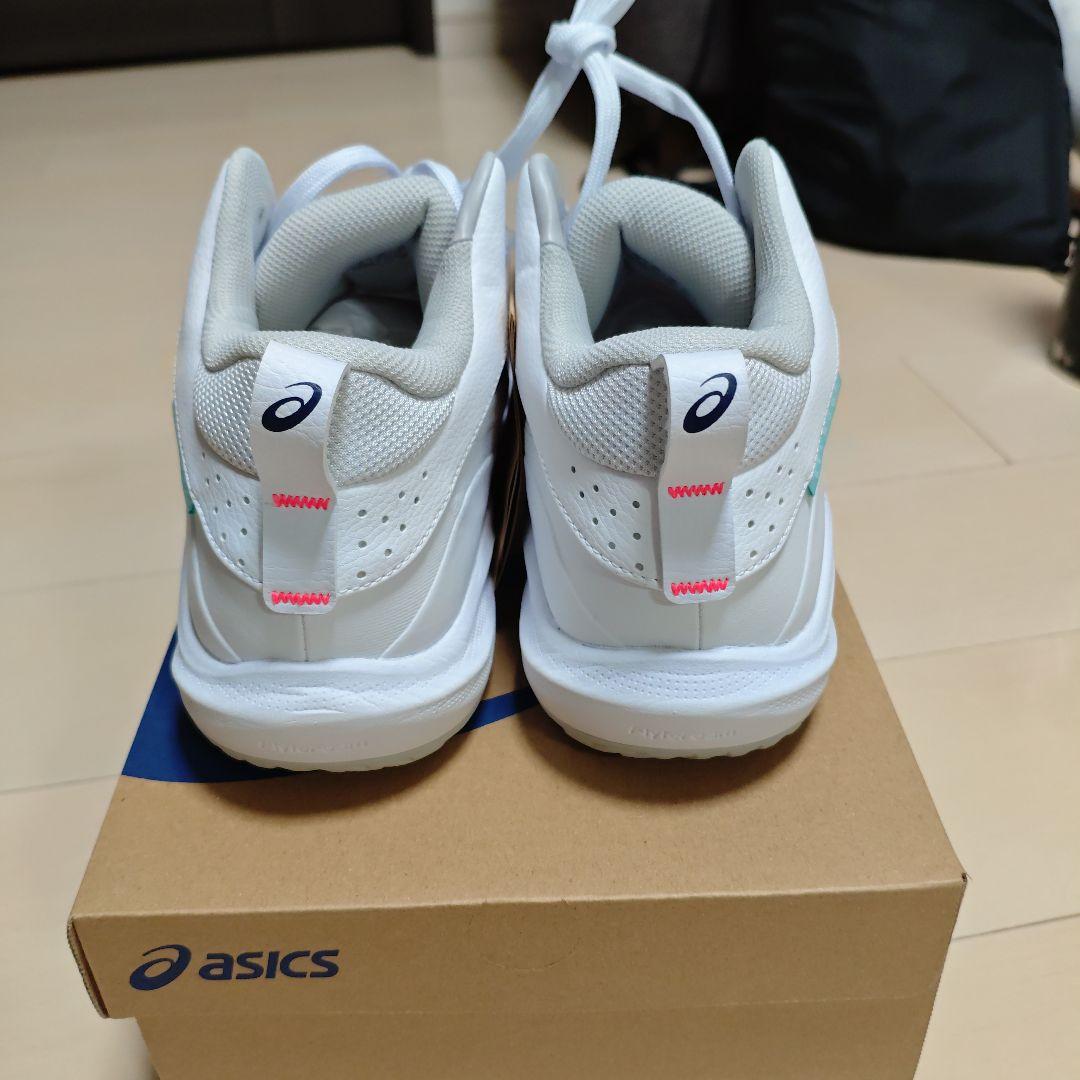 ASICS 　GELHOOP V17 EXTRA WIDE ホワイト/ネイビー