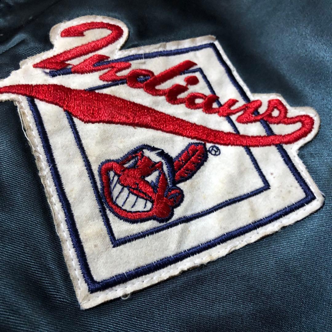 希少品/MLBインディアンズ スタジアムジャケット