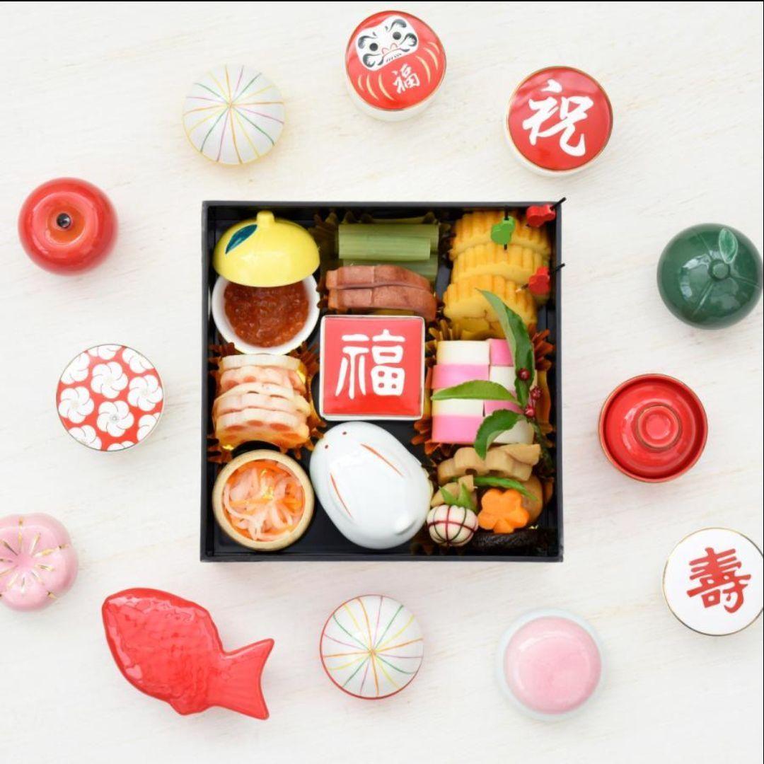 ♦１２個♦ 蓋付き珍味入れ　新品　アソート 珍味入れ 蓋付き小鉢 祝い膳