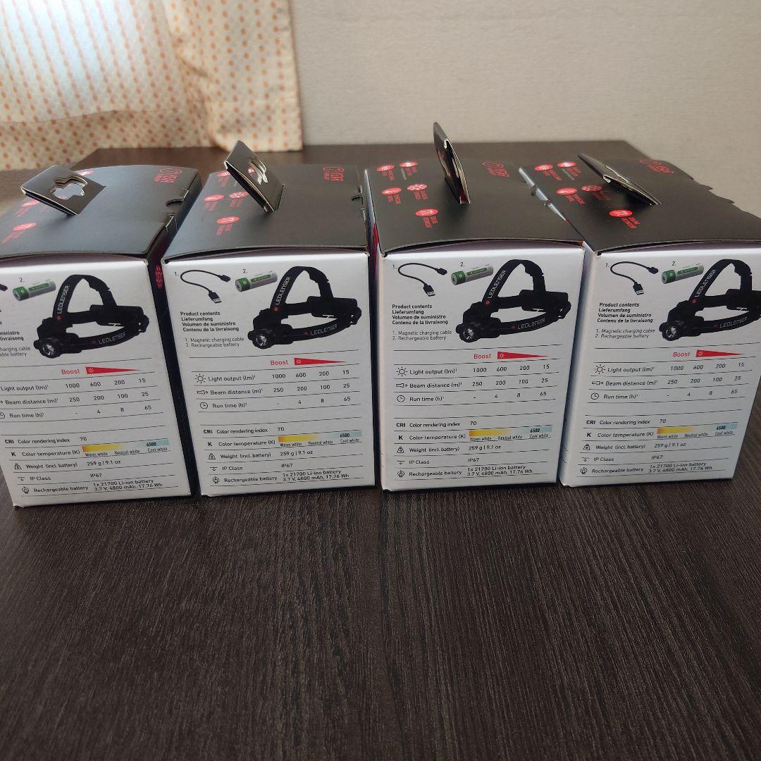 LEDLENSER H7R CORE ヘッドランプ 4個セット